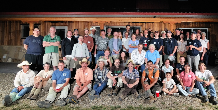 Biologists, ranchers, and other interested folk who participated in the first JE Canyon Ranch Bioblitz
