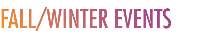Fall/Winter Events