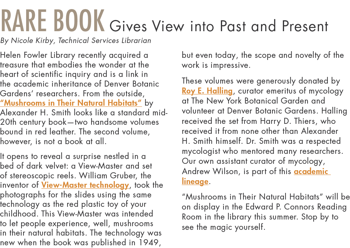 Rare Book Gives View into Past and Present By Nicole Kirby, Technical Services Librarian Helen Fowler Library recentl   