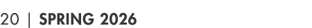 20 | spring 2026