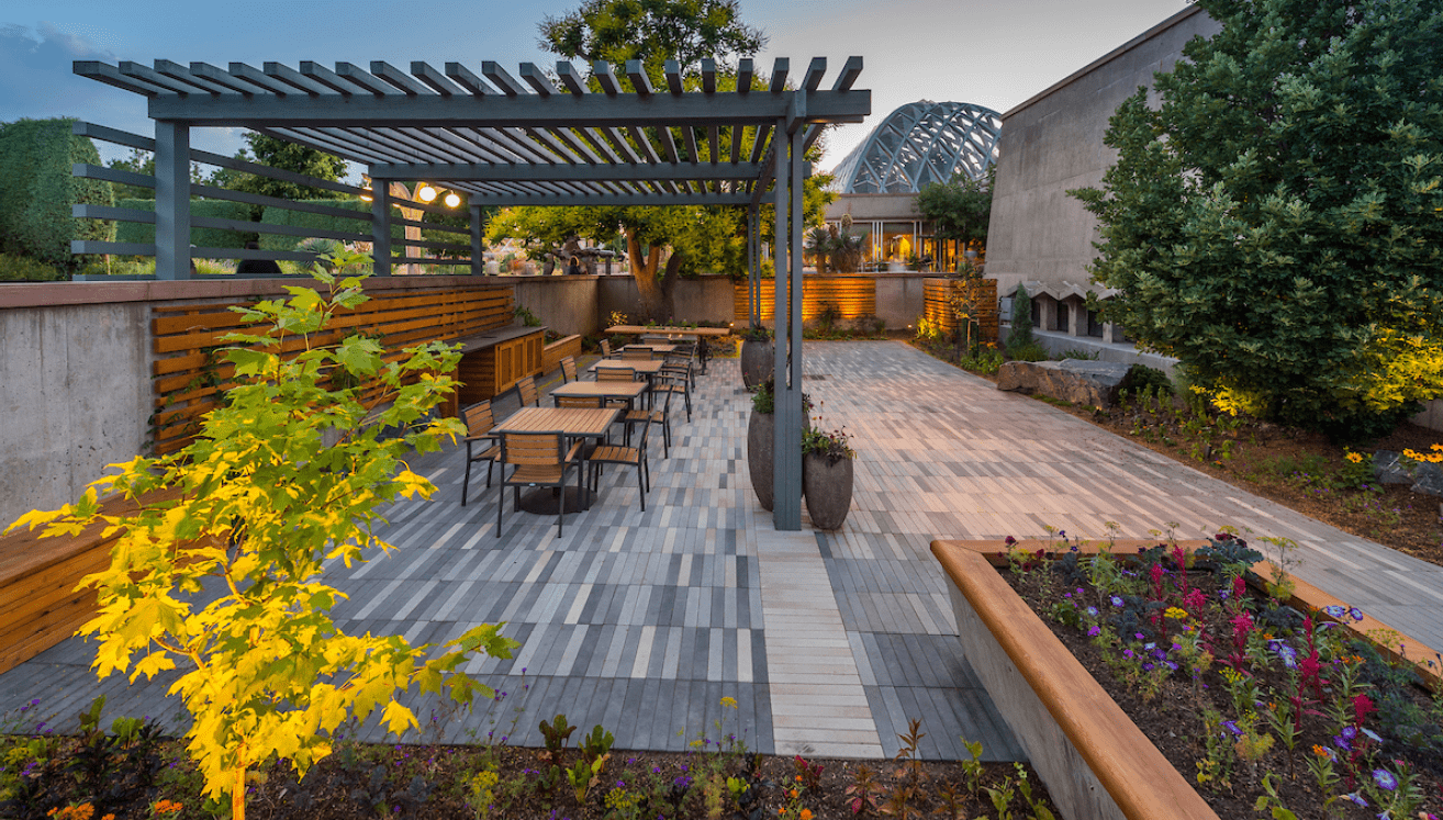 sensory garden evening