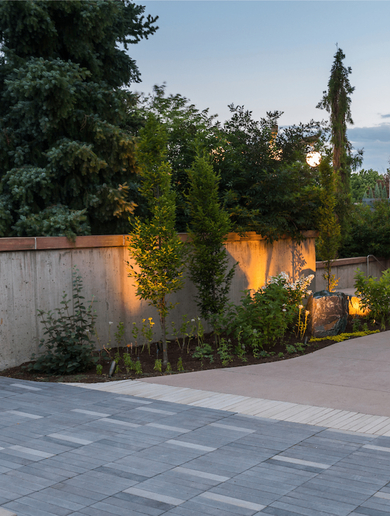 sensory garden evening