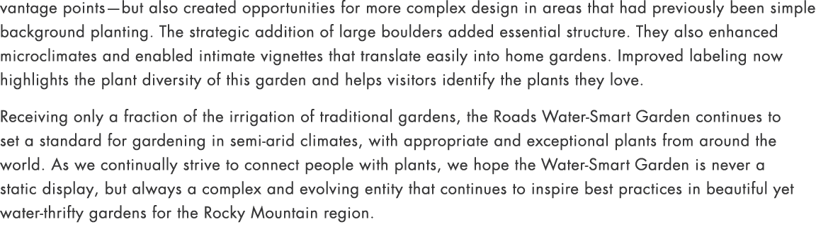 vantage points—but also created opportunities for more complex design in areas that had previously been simple backgr...