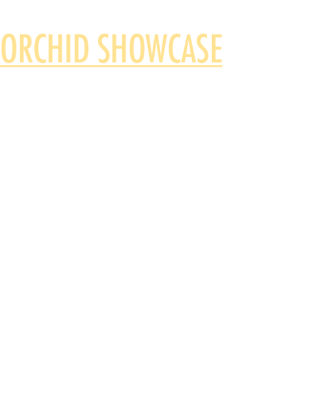 Orchid Showcase January 10 – February 16 Included with admission Step into a tropical dream at the Orchid Showcase, w...