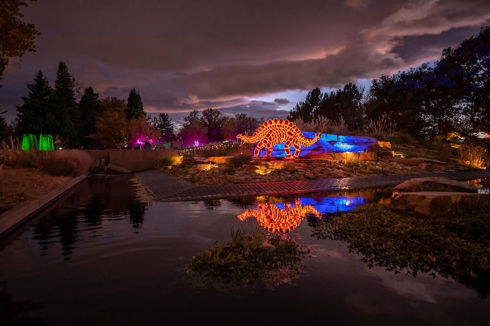 Glow At The Gardens Denver Botanic Gardens