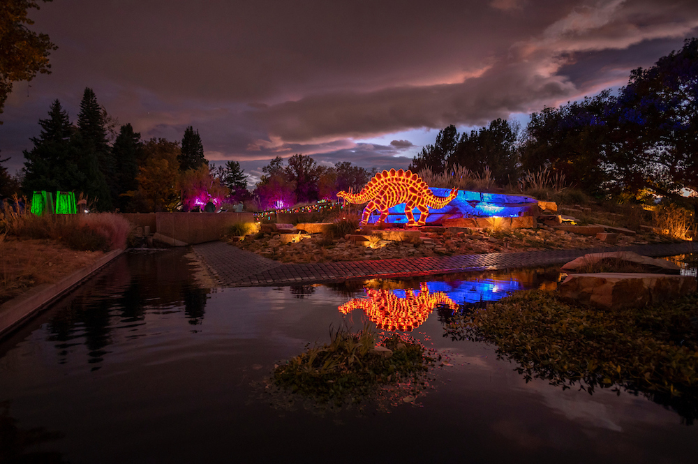 Glow at the Gardens Denver Botanic Gardens