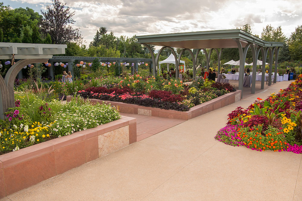 Annuals Garden And Pavilion Denver Botanic Gardens
