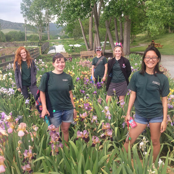 2017 Denver Botanic Gardens horticulture interns