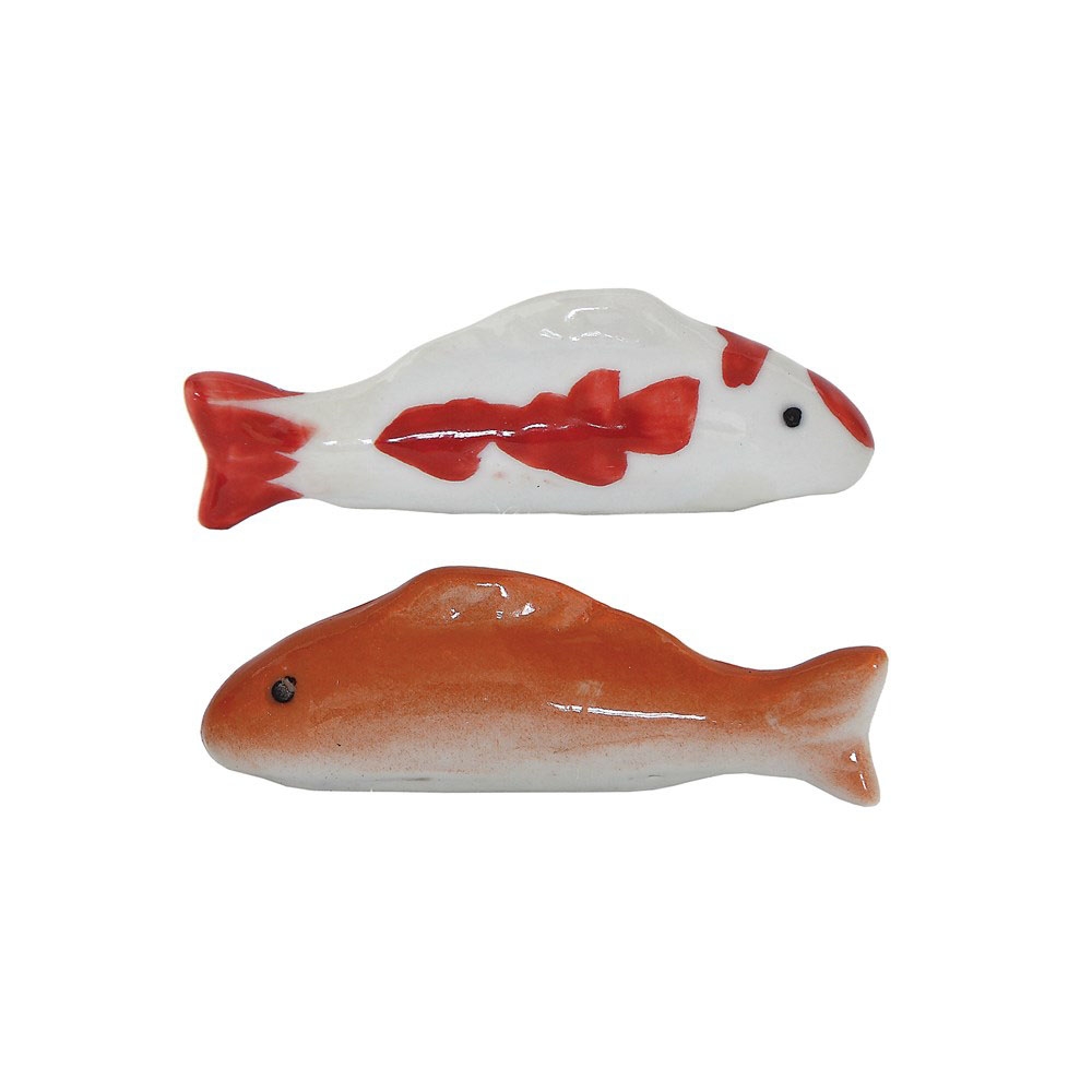Floating koi