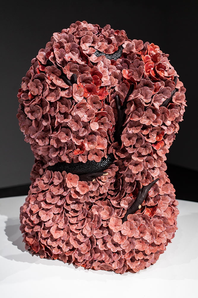 Joelle Cicak, "Our Landon," ceramic, 2020. Joelle Cicak, "Our Landon," ceramic, 2020.