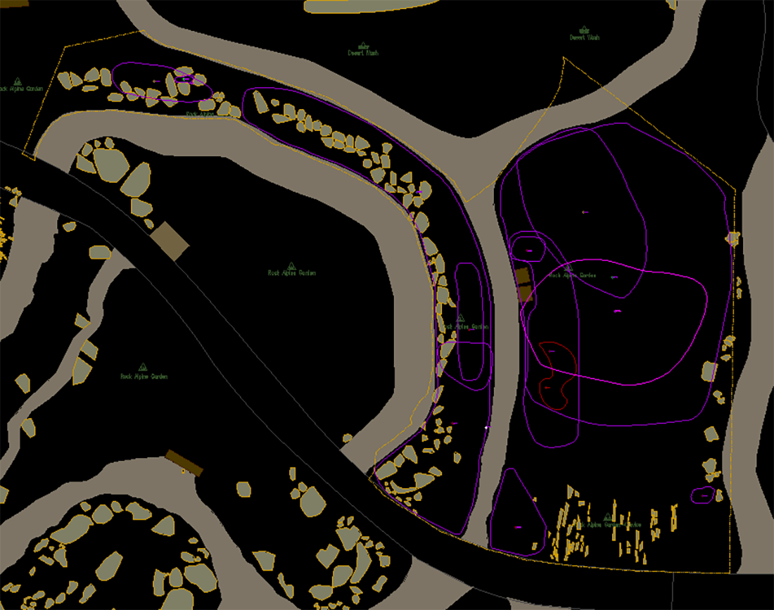 a digital map of watch list species