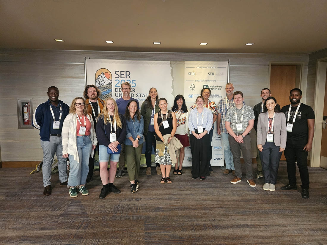 group photo for SER conference