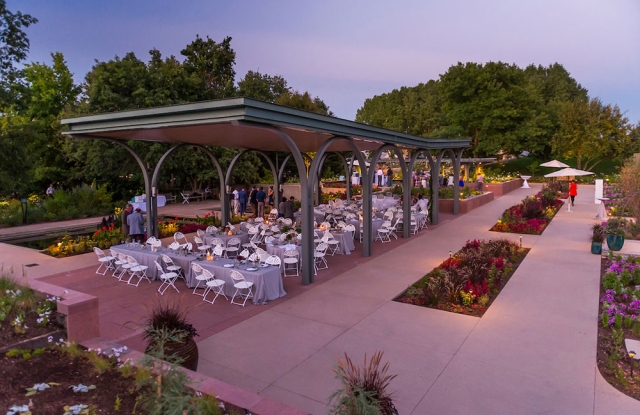 The Pavilion during sunset