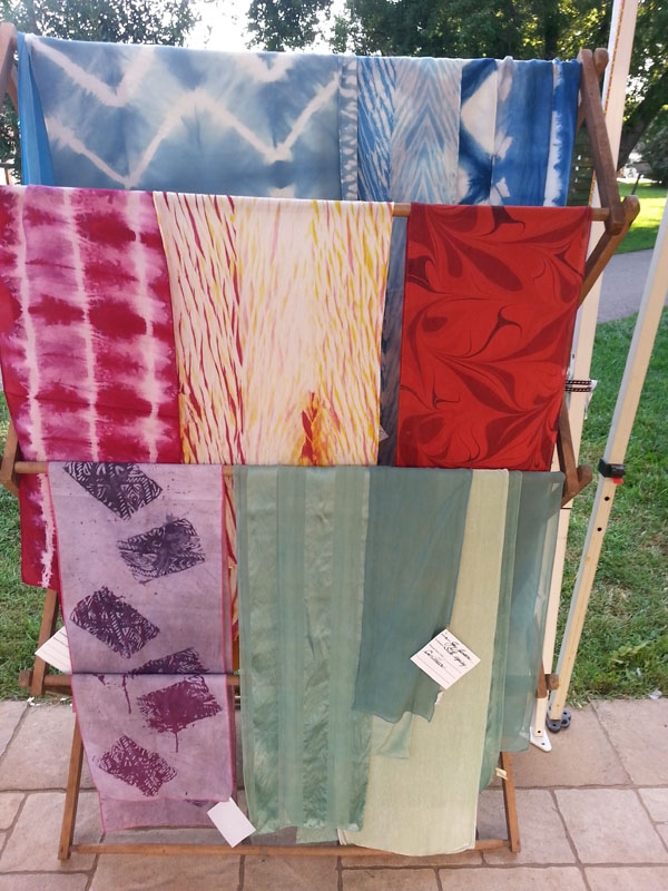 silk scarves