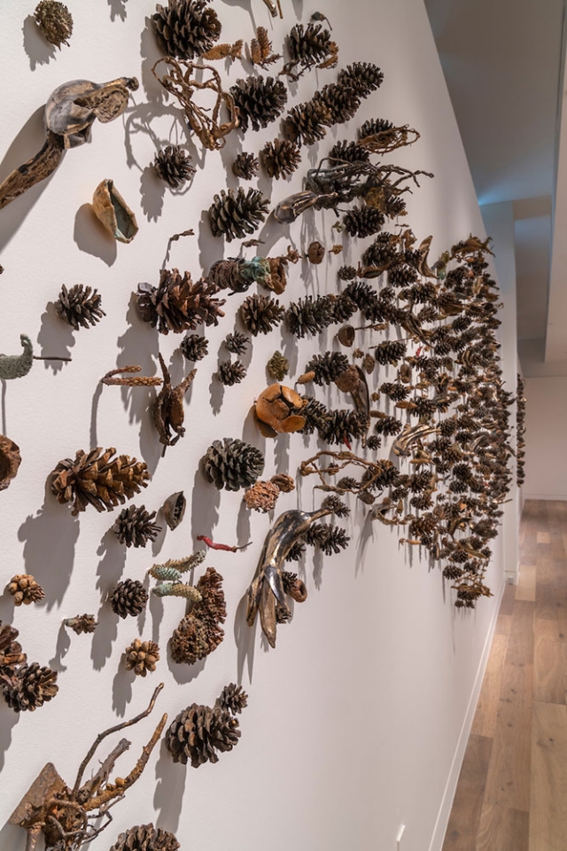 Yoshitomo Saito, millionyearseeds, bronze, 2011-2021. © Yoshitomo Saito