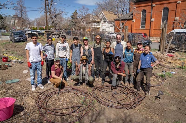 CSA and farmers at Mo Betta Greens