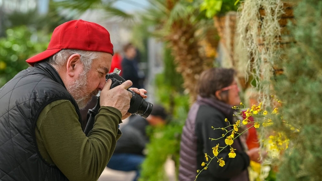 man with camera