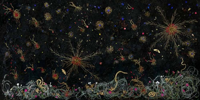 Tanya Marcuse, "Book of Miracles No. 2," UV print on dibond, 2021. Tanya Marcuse, "Book of Miracles No. 2," UV print on dibond, 2021.