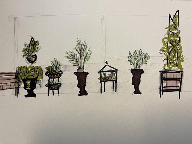 Planter mockup