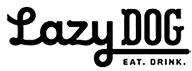 Lazy Dog black and white logo