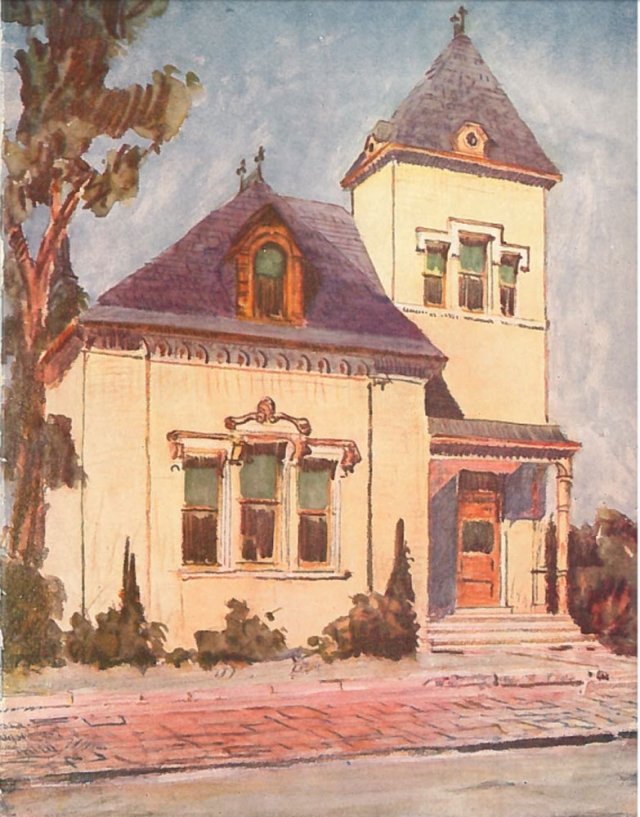 Horticulture House on Bannock Street in Denver. Image from The Green Thumb Gardens magazine, 1947.