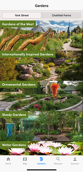 Mobile app gardens PNG