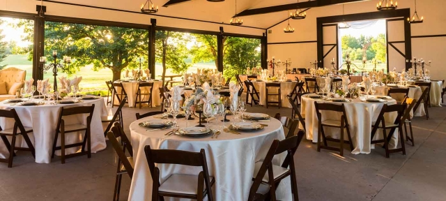 Private event in Deer Creek Stables at Chatfield Farms